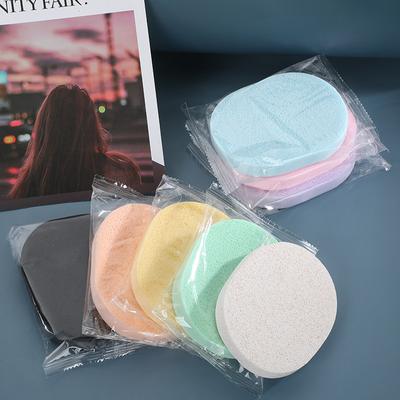 1 buc burete de curățare facială puf față spălare pad puf disponibil machiaj moale alge marine machiaj față curățare instrument cosmetic