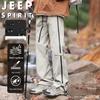 JEEP SPIRIT Men's Outdoor Water-Resistant Casual Pants