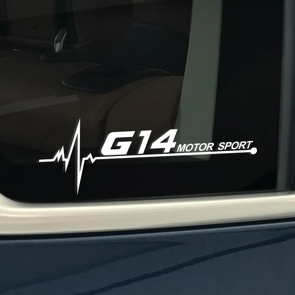 2PCS Car Side Window Sticker Vinyl Decal Accessories For BMW G30 G20 G11 G01 G12 G02 G05 G06 G07 G08 G14 G15 G16 G21 G31 G32 G38