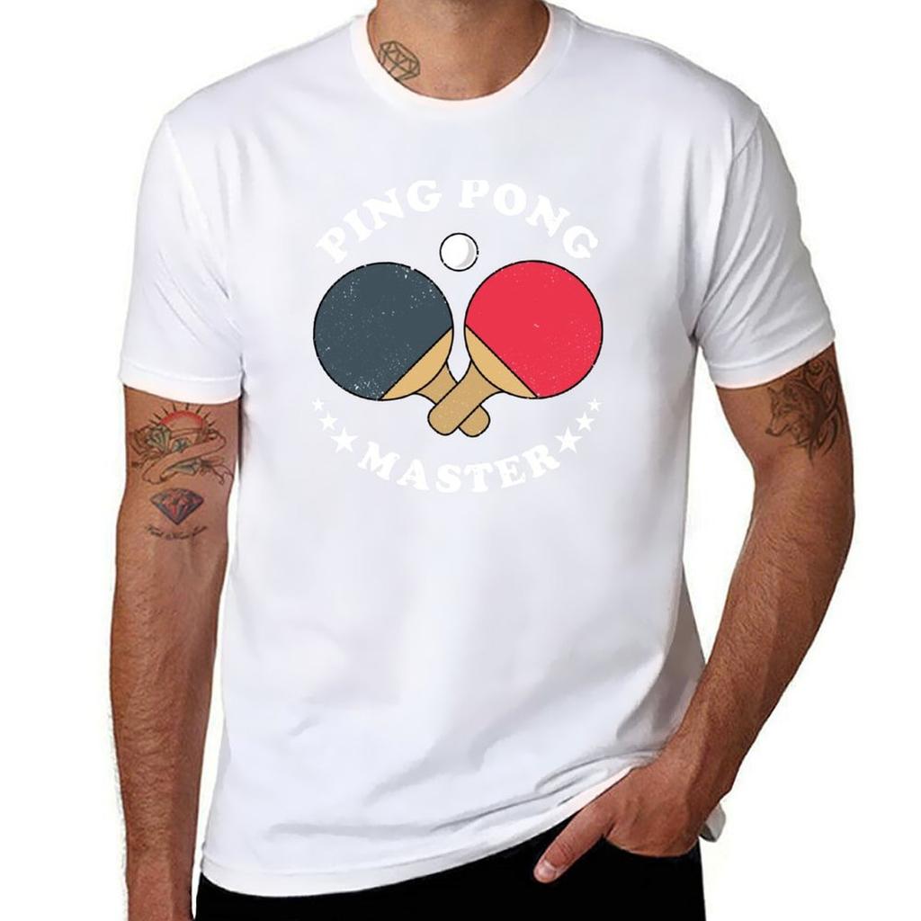 Ping Pong Master Tshirt Summer Fashion Casual Tee Shirt Tshirt