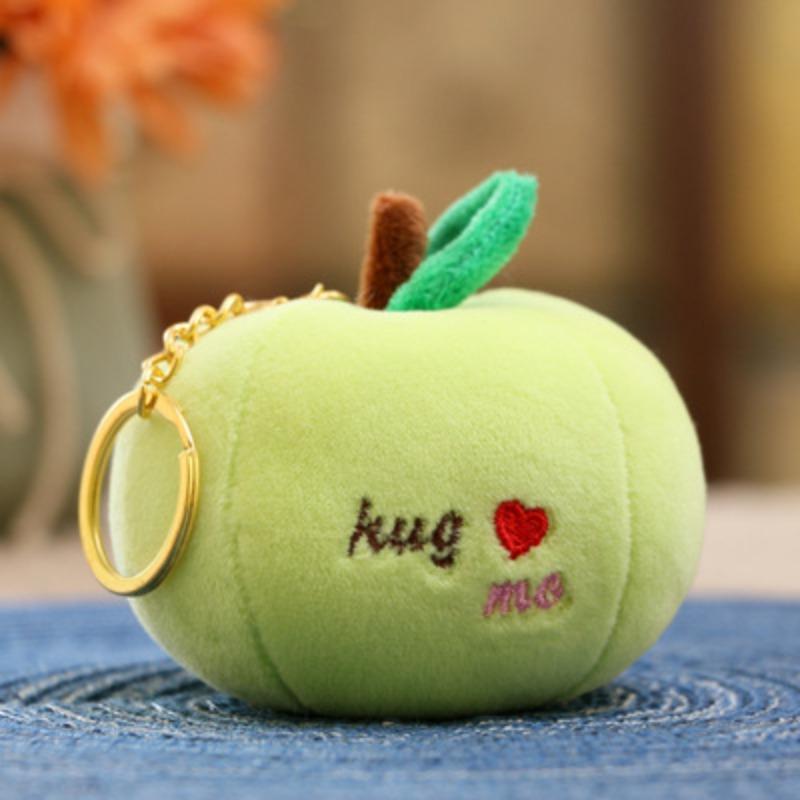 Fruit and Vegetable Plush Pendant Creative Doll Toy Pendant Cute Doll Gift Keychain