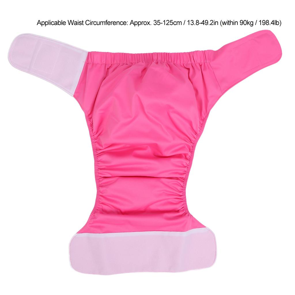Elderly Cloth Diaper Waterproof Adjustable Washable Reusable Elastic Adult Cloth Nappy for Incontinence