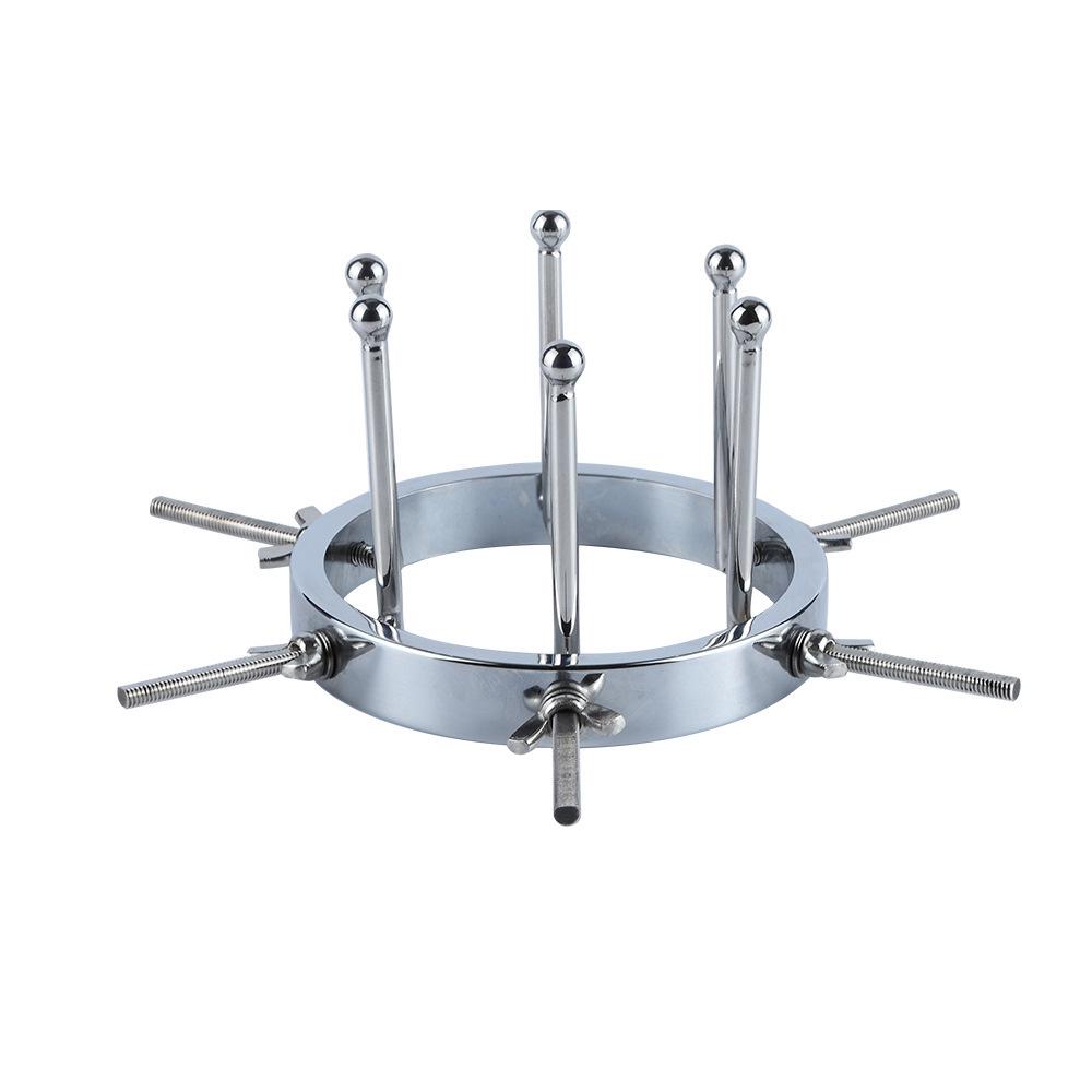 Metal Anal Expander for Men and Women - Rear Garden Plug for Stimulation and Training, SM Adult Sex Toy.