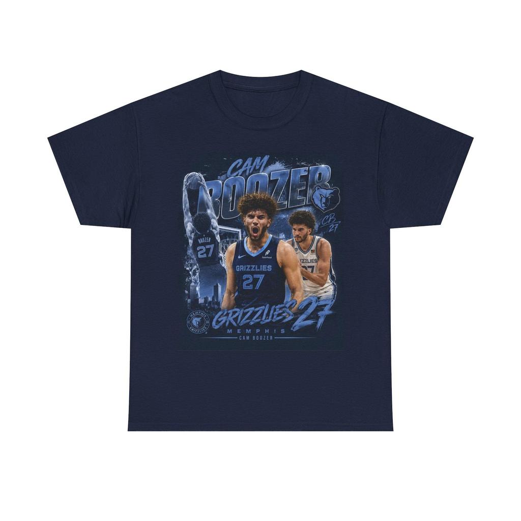Cam Boozer Basketball Player Graphic Tee | Gift for Grizzlies Fan T-shirt Design