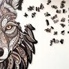 Wooden Puzzle Wandering Wolf XXL | Puzzle Gift For Adults 470