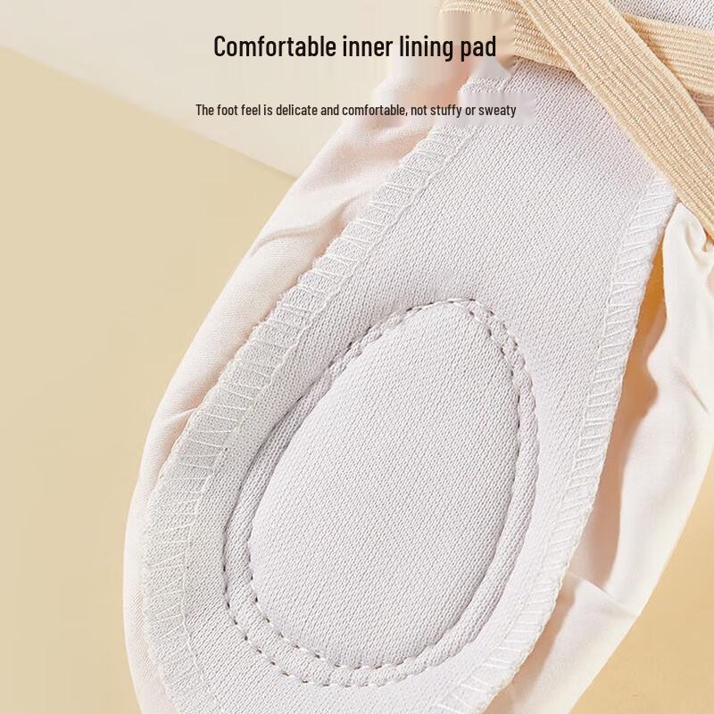 Dziewczęce baletki z miękką podeszwą