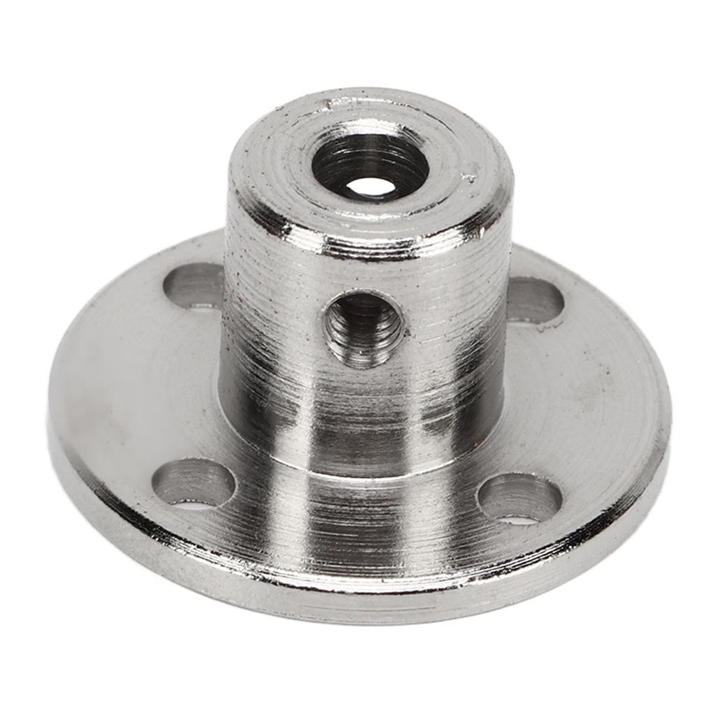 5PCS 4mm Flange Coupling Connector Steel Rigid Guide Model Coupler Accessory Shaft Axes Fittings for DIY RC Model Motors