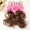 2Pcs Headwear Kids Hairpin Wig Cute Girl Curly Hair Princess Children Hair Clip  Baby