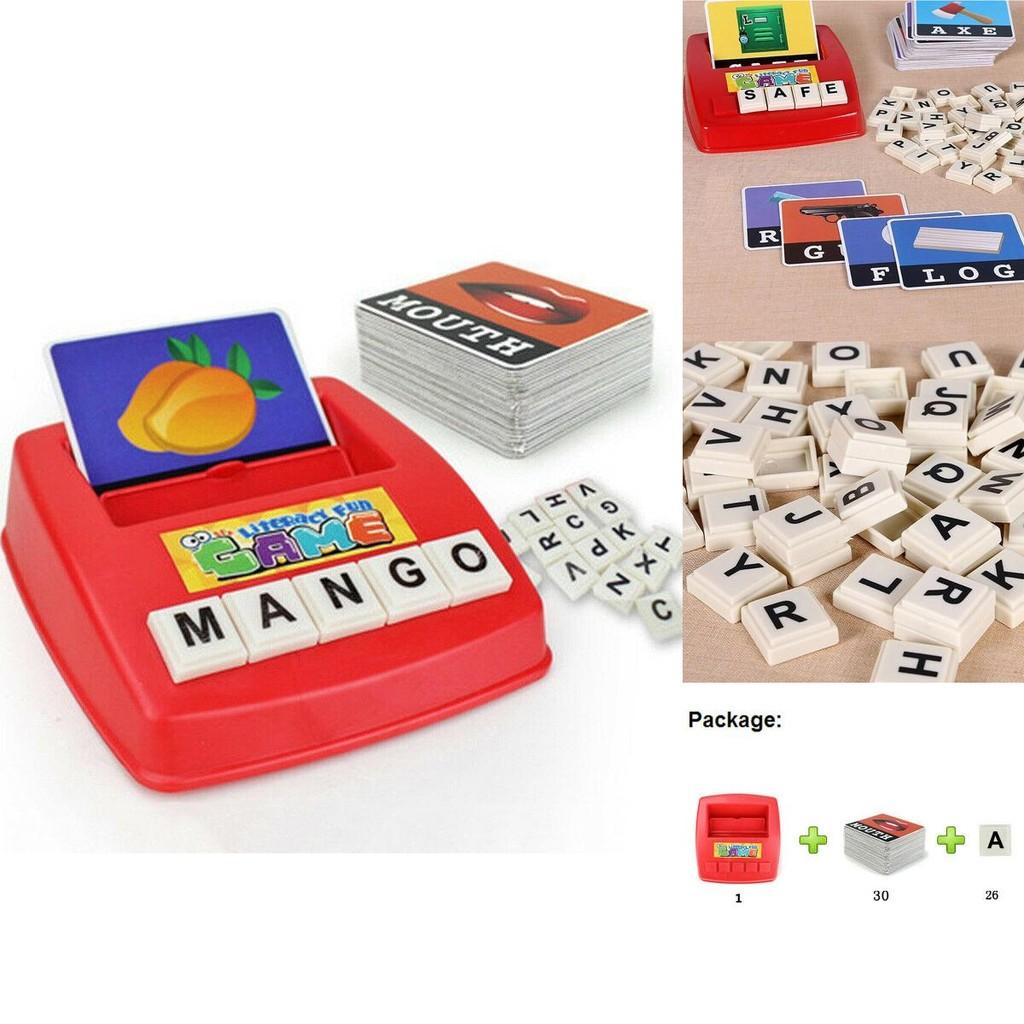 Engaging Educational English Spelling Alphabet Letter Game For Kids Learning Fun