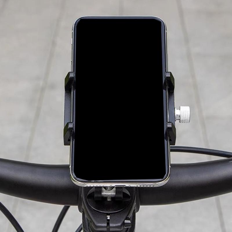 Cycling Phone Holder,Upgraded Handlebar Stem Phone Mount Bicycles Phone Mount Clamps for 50-100mm Width Device