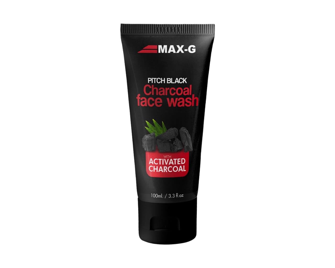 Charcoal Face Wash for Men & Women - Deep Cleansing, Oil Control & Detoxifying Face Cleanser - All Skin Types - 100ml
