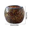 Heat Resistant Glass Wedding Candle Holders With Art Candlestick For Tabletop Decoration