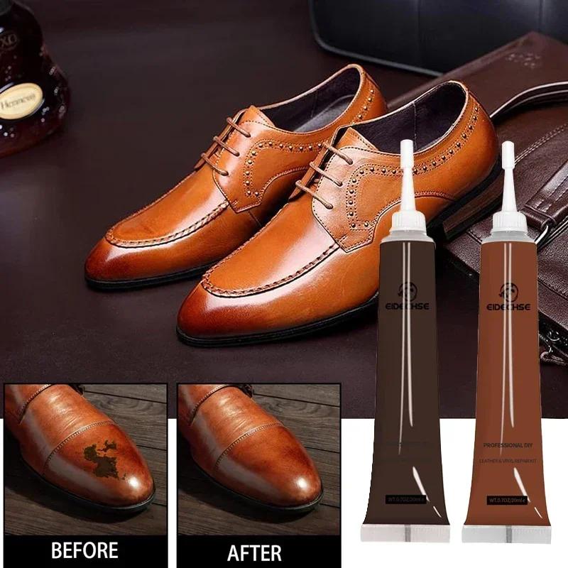 A Car Leather Repair Gel Home Sofa Car Seat Leather Complementary Color Repair Paste Scratches Crack Leather Finish Repair Cream