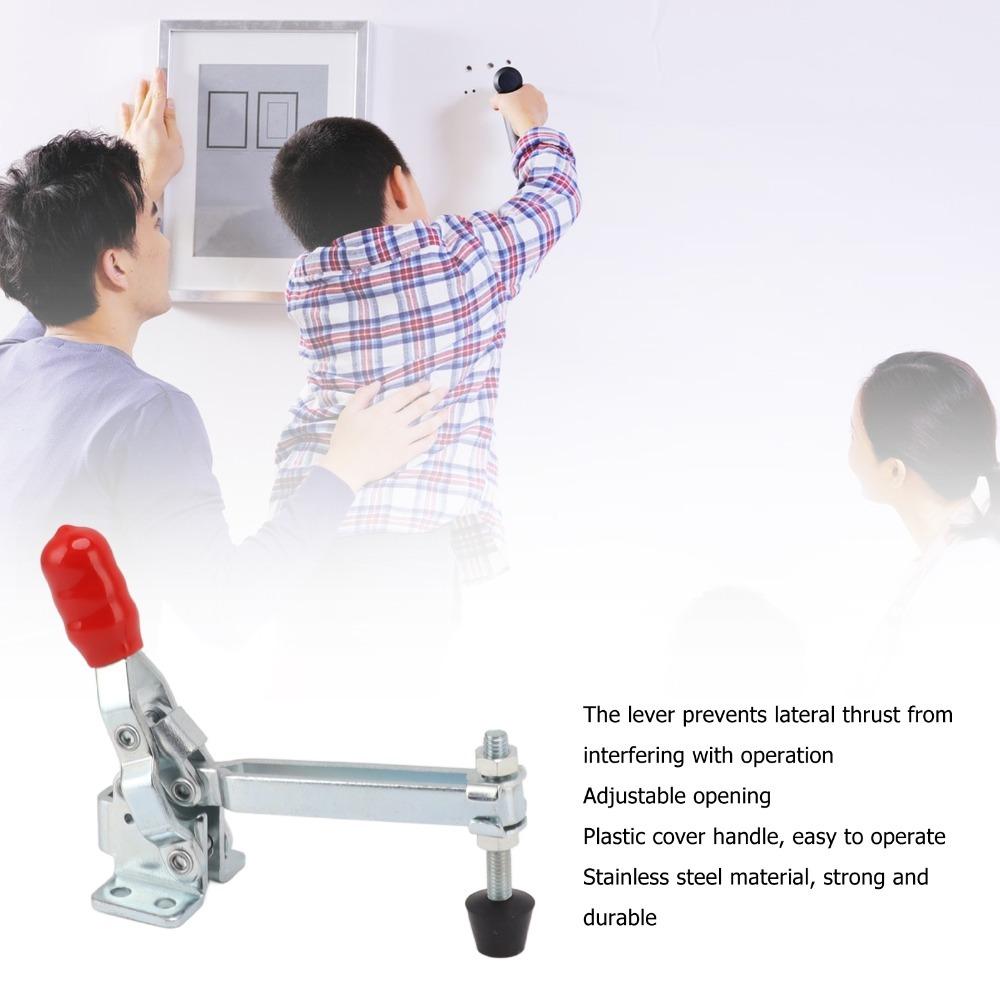 Adjustable Toggle Clamp Durable Push Pull Toggle Clamp Tool Quick Release Clamp  Welding