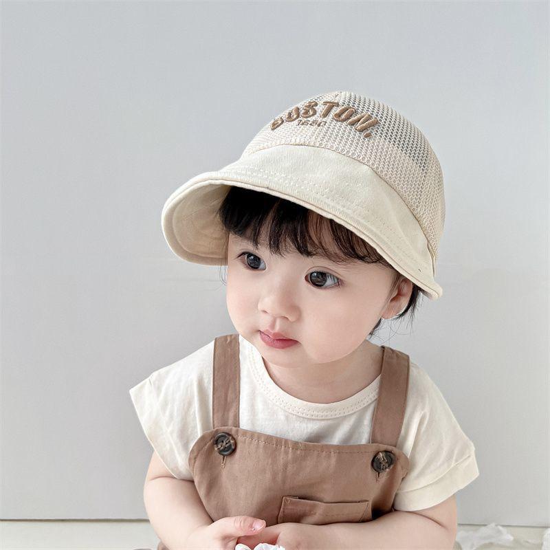 Baby Summer Mesh Sun Hat With Wide Brim For Sun Protection And Outdoor Play