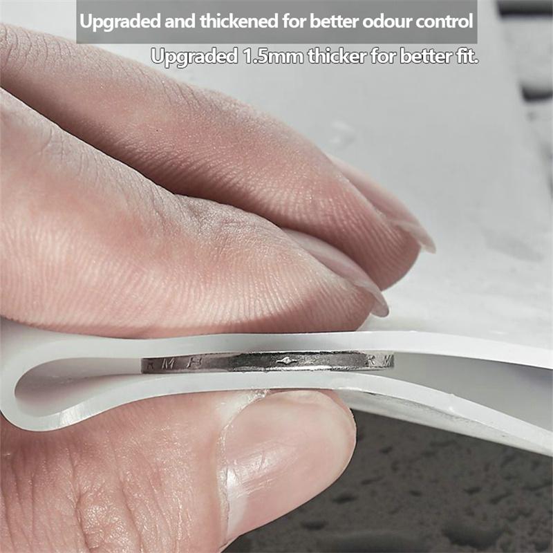 Thick Silicone Floor Drain Deodorant Cover Bathroom Deodorant Insect-Proof Seal Household Sewer Pipe Sink Anti-Smell Floor Cover