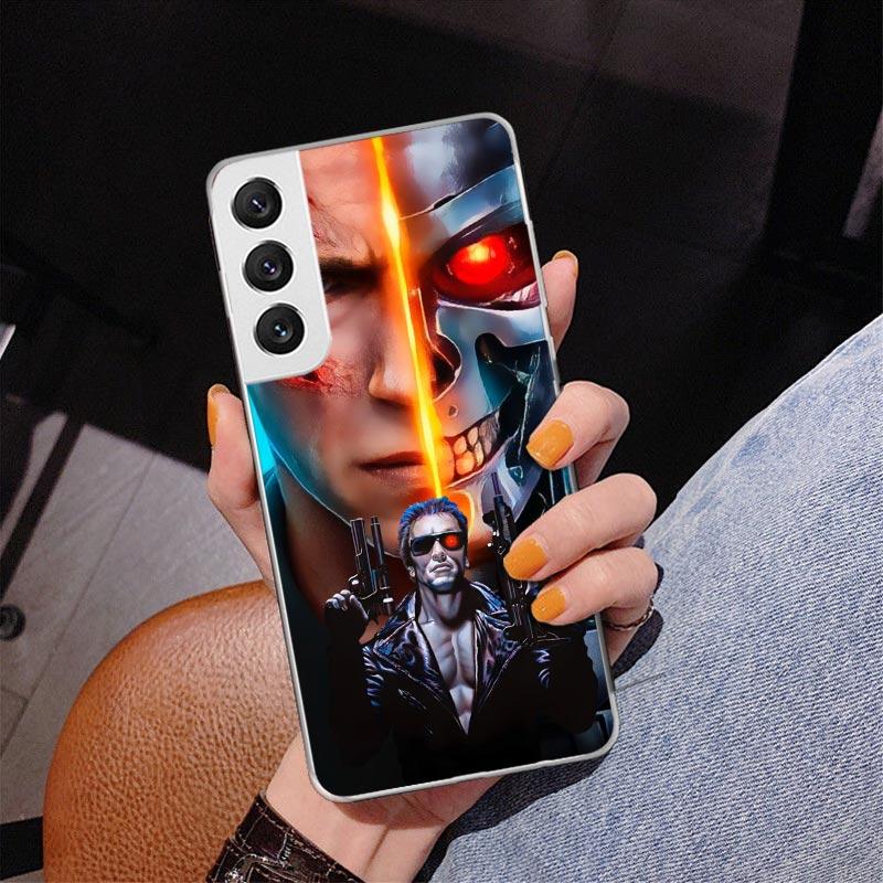 Arnold Schwarzenegger Terminator Phone Case For Samsung Galaxy S24 S25 Edge S26 Ultra S23 S22 S21 Plus S20 FE + Personalized Pri