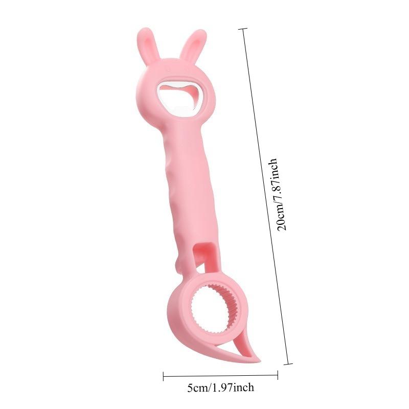 1pc Beer Bottle Opener Multi-Purpose Beverage Jar Can Bottle Opener Plastic Corkscrew Dining Bar Gadgets Kitchen Tools 6