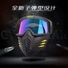 CG18 Retro Kugel-Stil Dual-Use Motorrad Brillenhelm Visier Off-Road ATV Dirt Bike Fahren