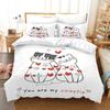 Neues King Queen Liebhaber Bettwäsche Set Einzelbett Twin Full Queen King Size Liebhaber Ölgemälde Bettset Aldult Jungen Schlafzimmer Bettbezug 020
