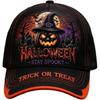 D print Halloween baseball cap women's spring and summer sunshade sun protection cap American style versatile fashion hat sun protection