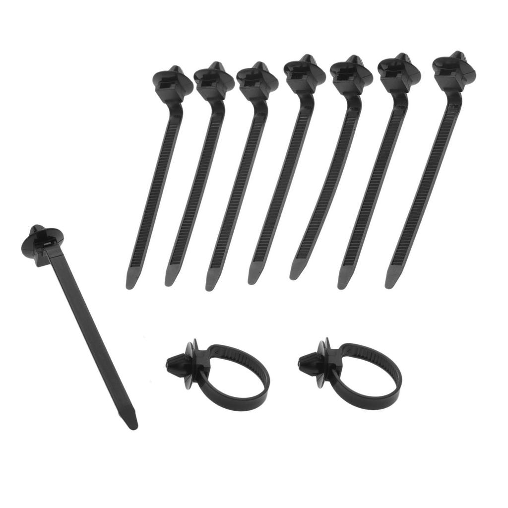 Easy To Use Design Cable Strap Clip Car Wire Tie Nylon Cable Tie