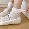 Ladies Spring and Summer Hollow Thin Breathable Simple Pure Color Stripe All Kinds of Mesh Socks