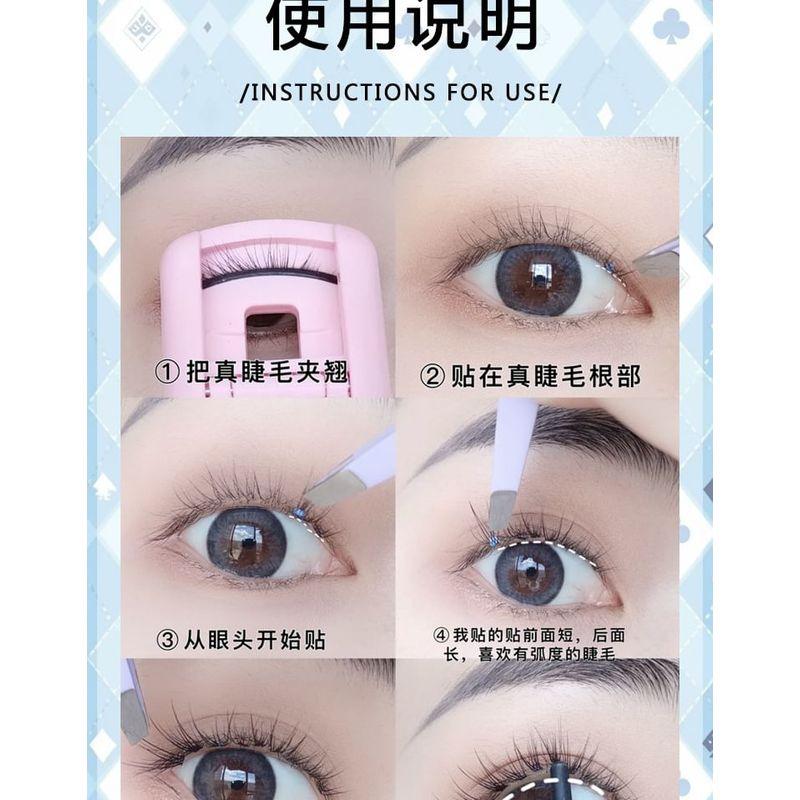 LuxeFlutter - False Eyelashes Clusters