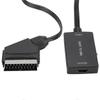 Scart To Hdmi Converter High Definition Audio Video Compatible Adapter Connector