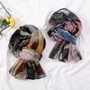 Contrasting Tie Dye Viscose Hijab Scarf For Woman Muslim Hijab Shawls Elegant Lady Long Wraps Islamic Fashion Turban Headband