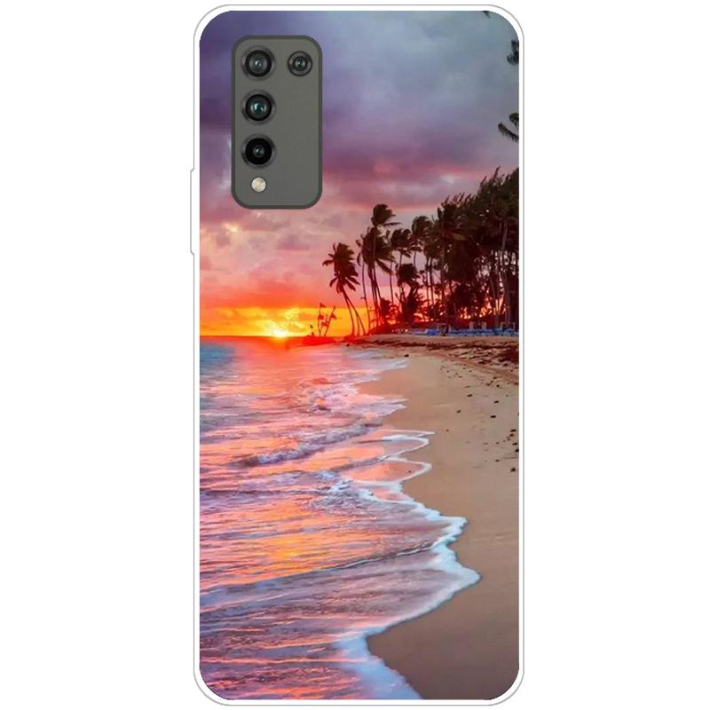 Für Huawei Honor 10X Lite Hülle Silikon Weich Niedlich Tier Handyhülle für Honor 10X Lite Hülle Honor10X 10 X Lite Fundas 6,67 Zoll