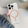 For Magsafe Transparent Hard PC Phone Cases For iPhone 16 15 14 13 12 11 Pro Max 16e Plus Magnetic Wireless Charging Clear Cover