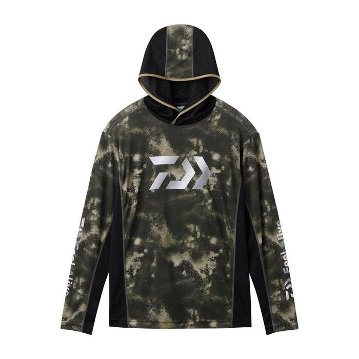 [Daiwa] Boat Game Hoodie Shirt DE-3726 Multi-Haze Camo XL