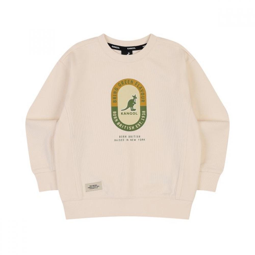Kangol Kids New Graphic Sweatshirt Cream Rc 0104 creamy/100