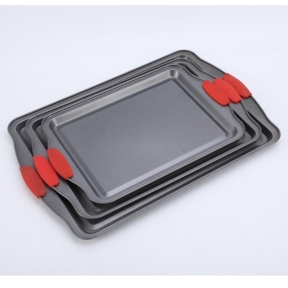 Carbon Steel Baking Pan Rectangle Baking Tray Restaurant Baking Sheet  Kitchen