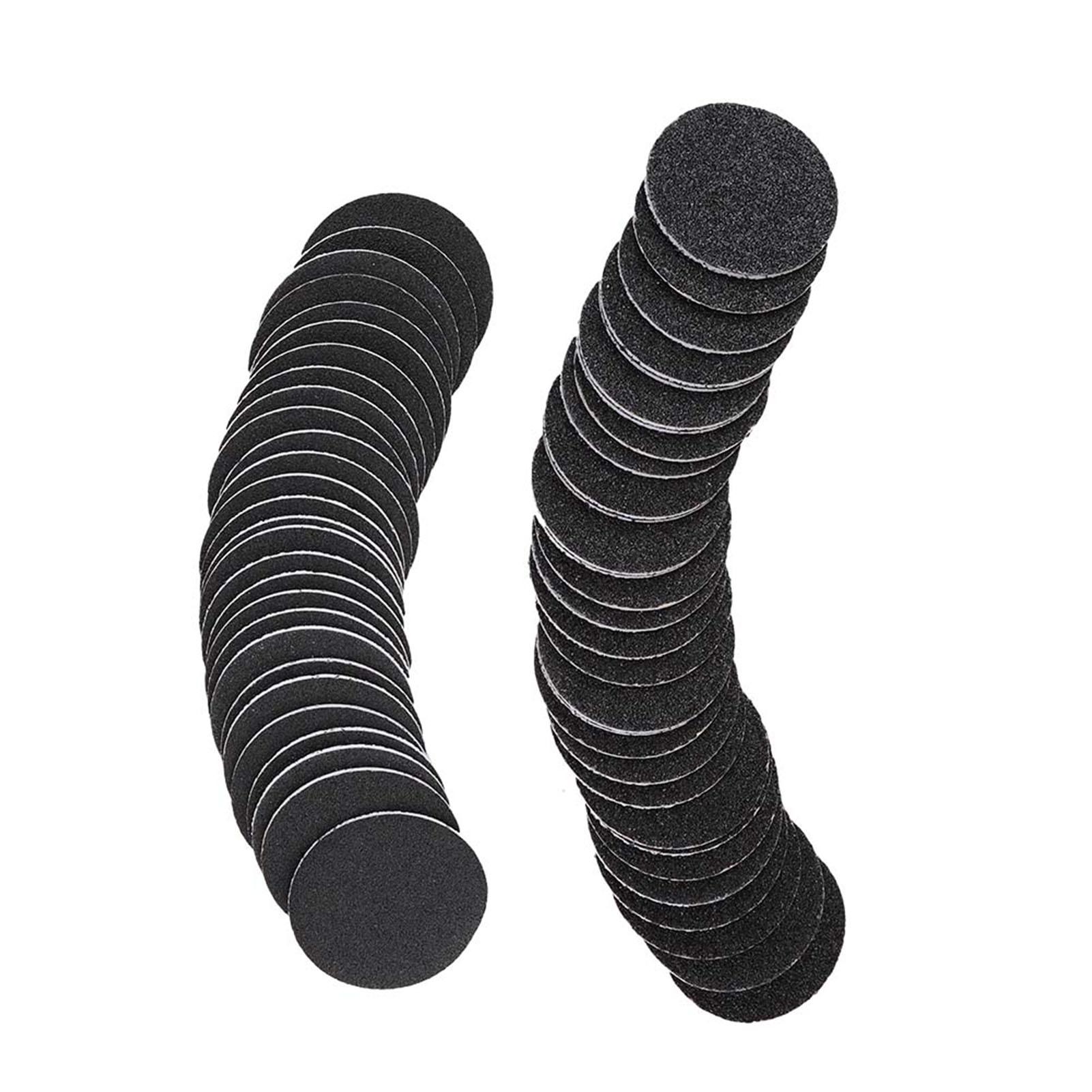 

60 шт. одноразовых шлифовальных бумажных дисков для ног, подложка для электрического шлифовального педикюрного инструмента для ног