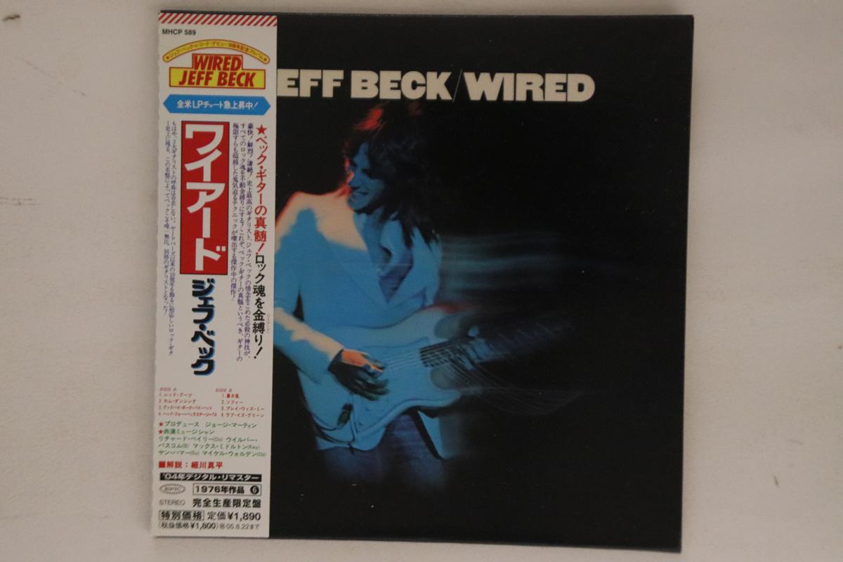 

CD ДЖЕФФ БЕК - Wired MHCP589PROMO EPIC Япония Оби Рок Б/У