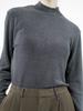 Chaenseseunoi Fleece Half Turtleneck - Charcal /W244Tp02Ch