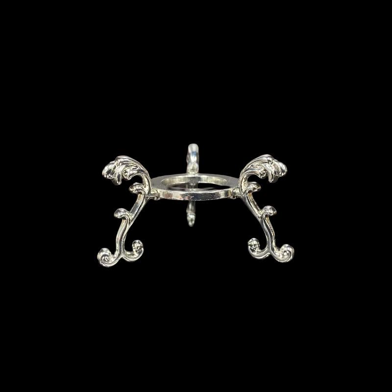 Round Metal Display Stand Base for Home, Office, Exhibition Hall Decoration E18