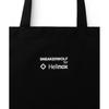 HelinoX [sneaker Wolf X HelinoX] Cotton Tote Bag   Black  30002509
