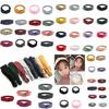 Bequeme und atmungsaktive geknotete elastische Haaraccessoires für alle Haartypen