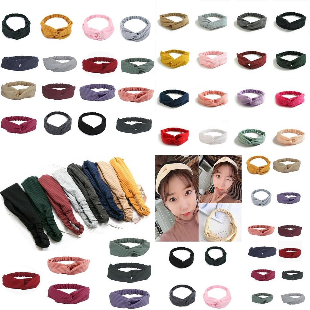 Bequeme und atmungsaktive geknotete elastische Haaraccessoires für alle Haartypen