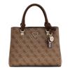 GUESS Bolso marrón claro marrón para mujer - Noelle II Bolso de hombro con múltiples compartimentos S Logo Latte / Marrón 327666