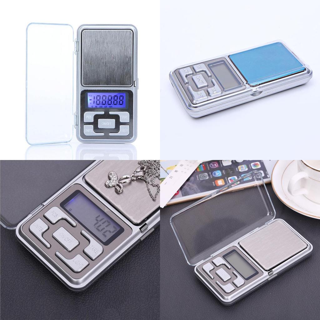 Premium Digitalwaagen im Taschenformat zum Wiegen von Schmuck und Gold mit Mini-LCD-Display