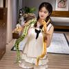 9 Kinds Simulation Snake Plush Toy Lifelike Anaconda Fake Snake Python Model Prank Doll Creative Room Decoration Birthday Gift