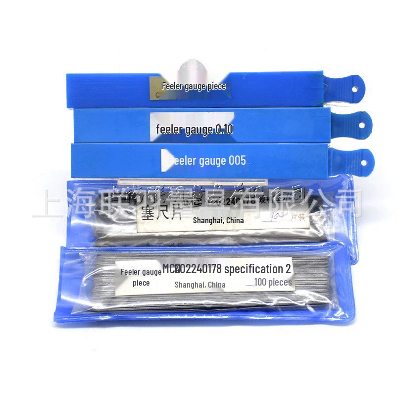 High-Precision Stainless Steel Feeler Gauge: 0.02-1.0mm Valve Clearance & Thickness Adjustment Tool