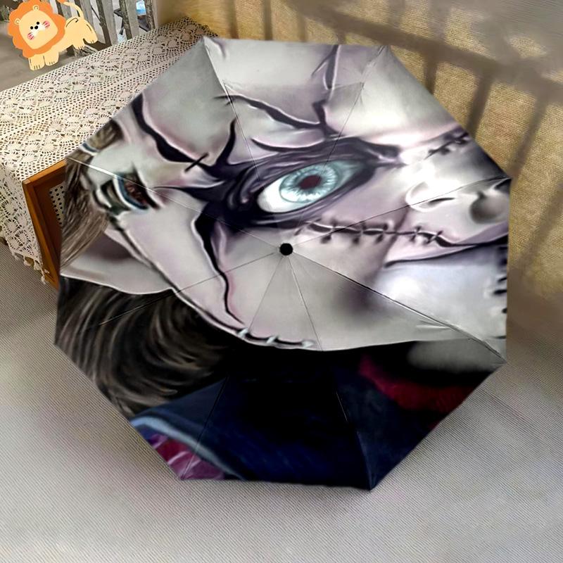 Chucky's Bloody Roses Folding umbrella Umbrella durable Gift printing outdoor
