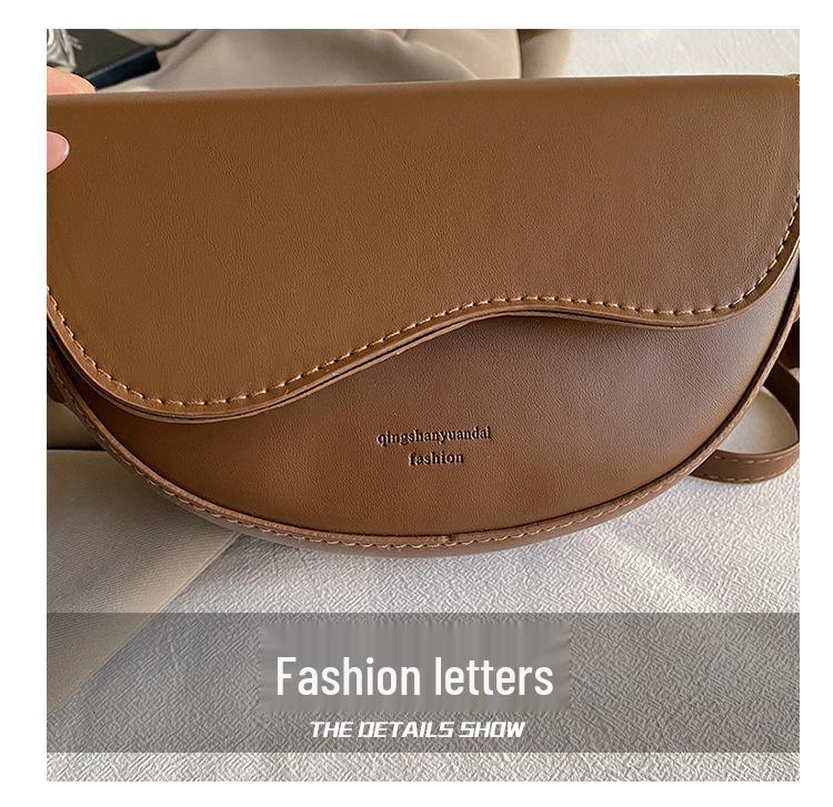 Damska 2025 Retro Teksturowana Mała Torebka: Wszechstronna torba tote, crossbody, na ramię i siodłowa