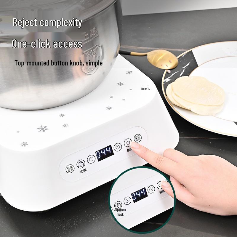 Silent Chef Dough Mixer: Multi-Functional Stainless Steel Kneader for Home & Commercial Use