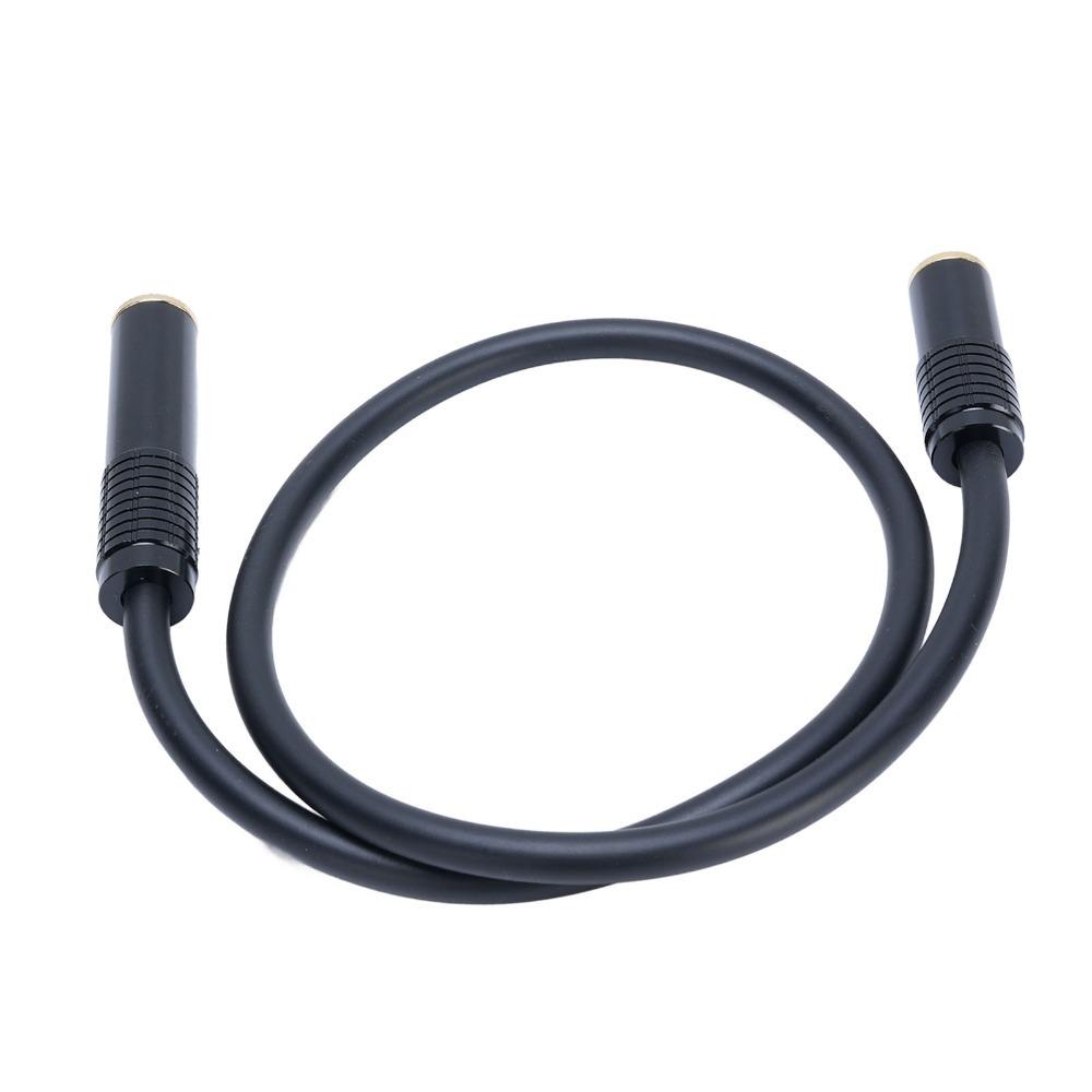 Professional Stereo Sound Cable 6.35mm 1/4in Female To 3.5mm 1/8in Female  Tablet Connection